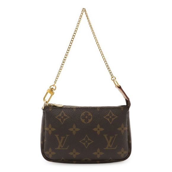 Louis Vuitton Monogram Mini Pochette Accessoire Accessory Pouch Multi Pouch - Picture 1 of 7